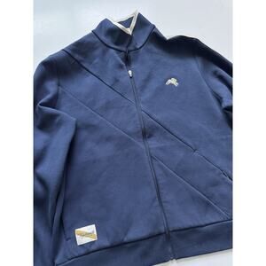 Tracksmith Federation Track Jacket, Medium , Navy